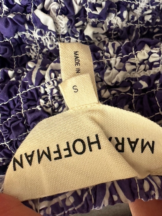 Mara Hoffman - Organic Cotton Nicole Maxi Skirt / Strapless Dress - Size Small - Picture 11 of 16